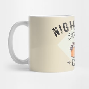 Night time editing club | Fun t-shirt design for photographers Mug